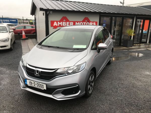 Honda Fit Hatchback, Petrol Hybrid, 2019, Silver