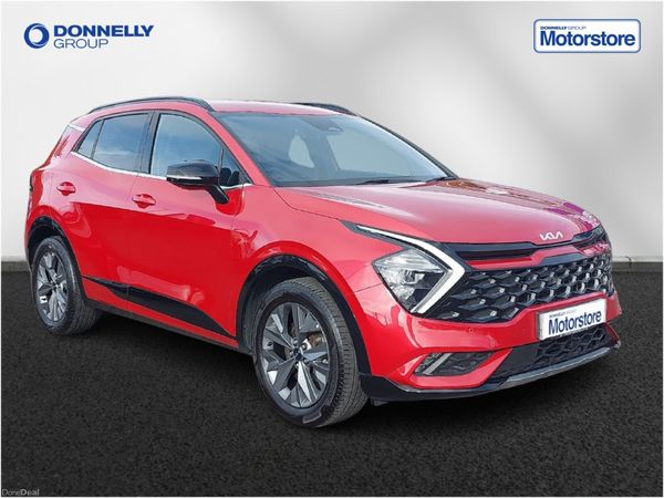 Kia Sportage Estate, Petrol Hybrid, 2022, Red