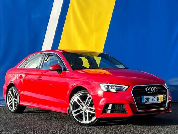 Audi A3 Saloon, Diesel, 2020, Red