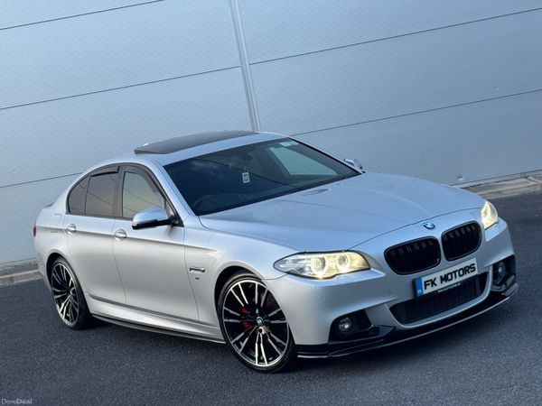 BMW 5-Series Saloon, Diesel, 2015, Silver