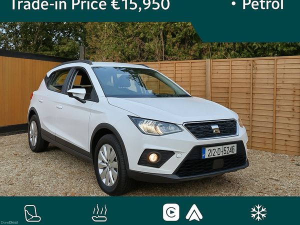 SEAT Arona SUV, Petrol, 2021, White