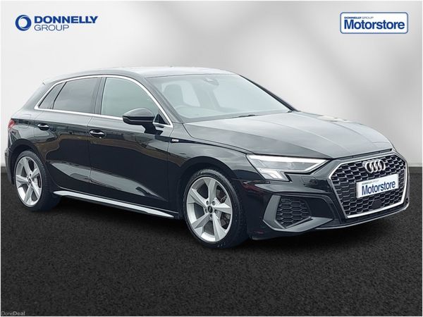 Audi A3 Hatchback, Petrol, 2022, Black