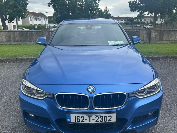 BMW 3-Series Saloon, Petrol Plug-in Hybrid, 2016, Blue