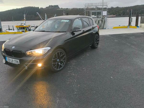 BMW 1-Series Hatchback, Diesel, 2017, Black