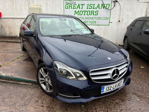 Mercedes-Benz E-Class Saloon, Diesel Hybrid, 2013, Blue