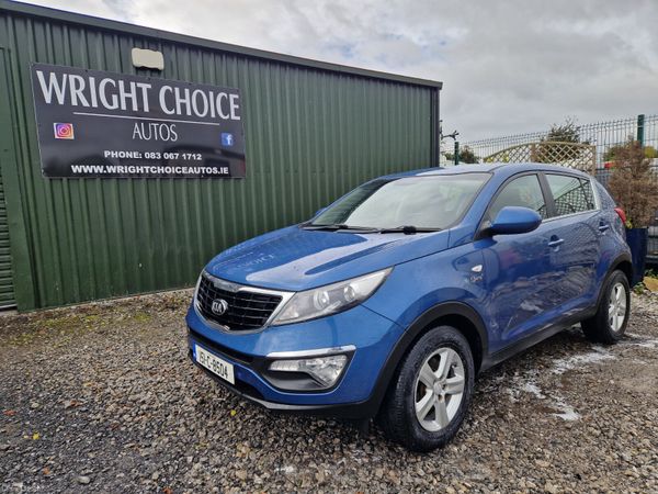 Kia Sportage SUV, Diesel, 2015, Blue