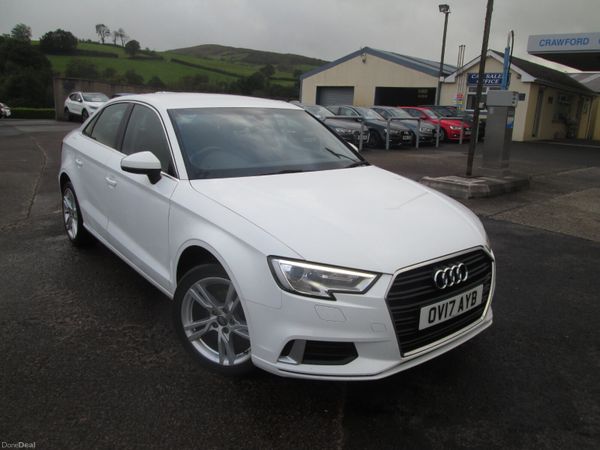 Audi A3 Saloon, Diesel, 2017, White