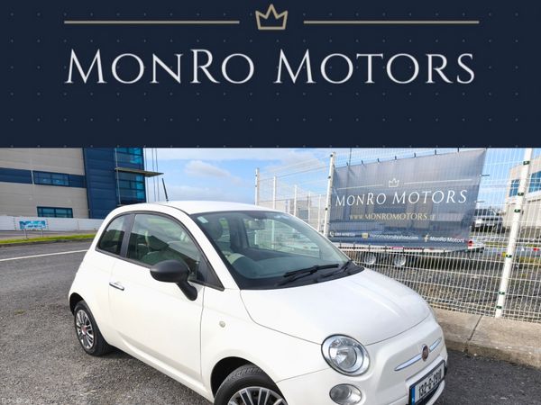 Fiat 500 Hatchback, Petrol, 2013, White