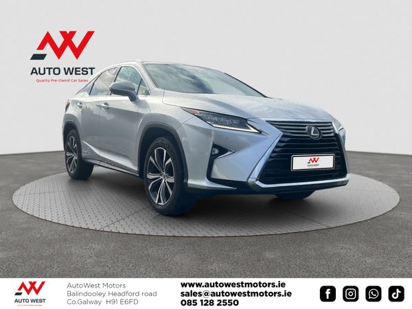 Lexus RX450H SUV, Petrol Hybrid, 2016, Silver