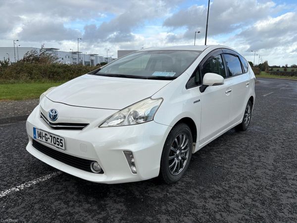 Toyota Prius Hatchback, Petrol Hybrid, 2014, White
