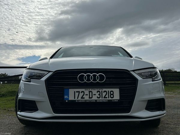 Audi A3 Saloon, Diesel, 2017, White