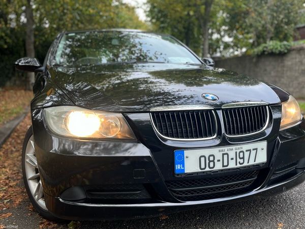 BMW 3-Series Saloon, Petrol, 2008, Black