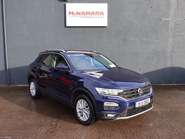 Volkswagen T-Roc SUV, Diesel, 2019, Blue