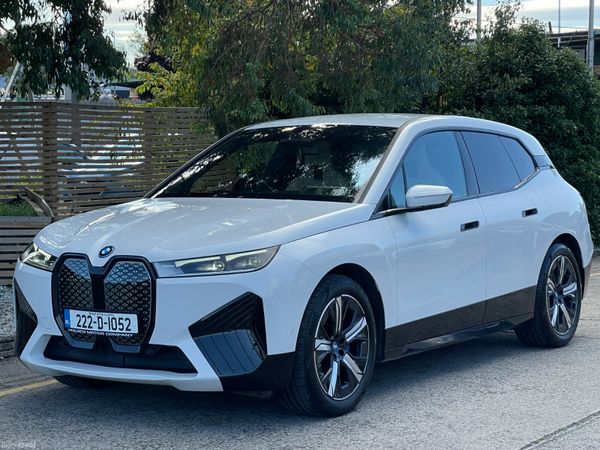 BMW iX SUV, Electric, 2022, White