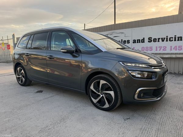 Citroen Grand C4 Picasso Hatchback, Diesel, 2017, Grey