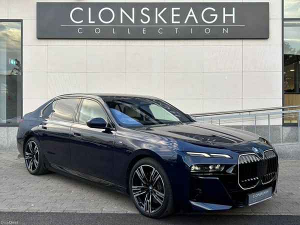 BMW 7-Series Saloon, Petrol Plug-in Hybrid, 2024, Blue