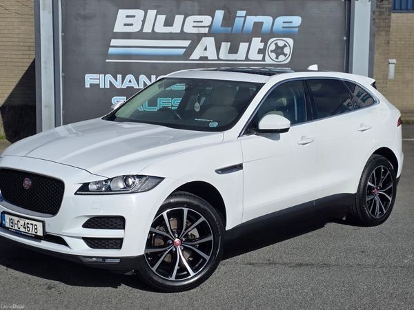 Jaguar F-Pace SUV, Diesel, 2019, White