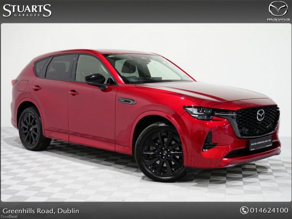 Mazda CX-60 SUV, Petrol Plug-in Hybrid, 2026, Red
