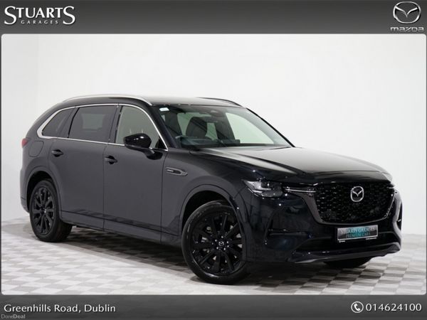 Mazda CX-80 SUV, Petrol Plug-in Hybrid, 2026, Black