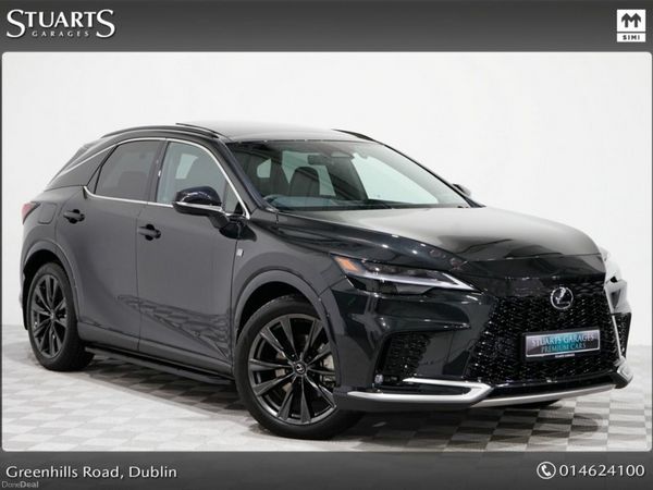 Lexus RX450H+ Estate, Petrol Plug-in Hybrid, 2025, Black