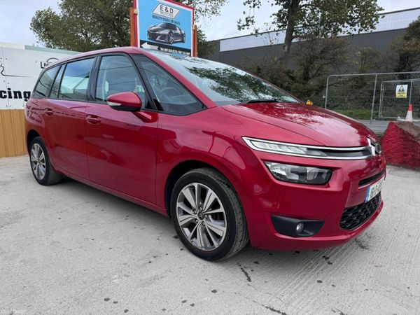 Citroen Grand C4 Picasso Hatchback, Diesel, 2016, Red