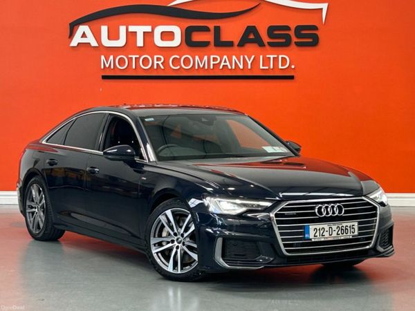 Audi A6 Saloon, Petrol Plug-in Hybrid, 2021, Blue