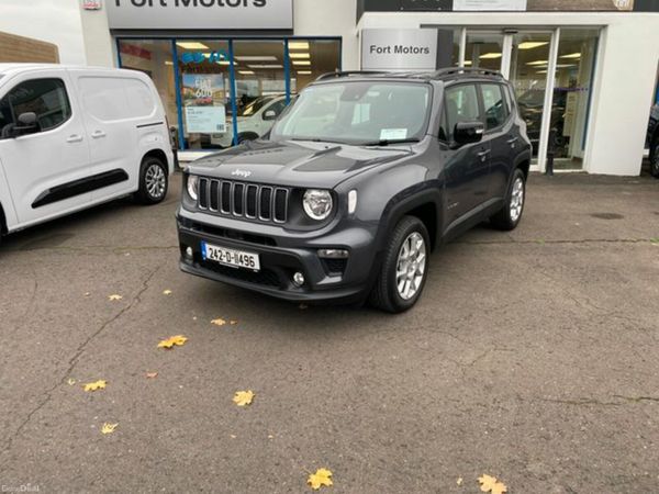 Jeep Renegade SUV, Petrol Hybrid, 2024, Grey