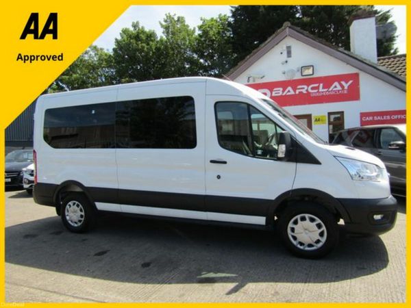 Ford Transit Minibus, Diesel, 2022, White