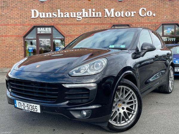 Porsche Cayenne SUV, Petrol Plug-in Hybrid, 2017, Black