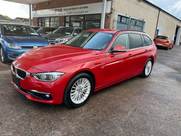 BMW 3-Series Estate, Diesel, 2019, Red