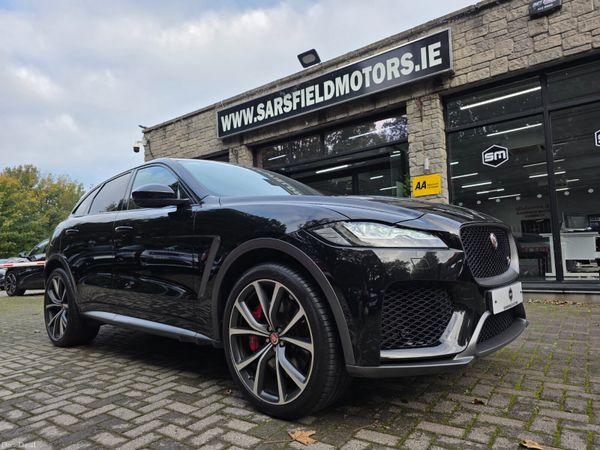 Jaguar F-Pace SUV, Petrol, 2019, Black