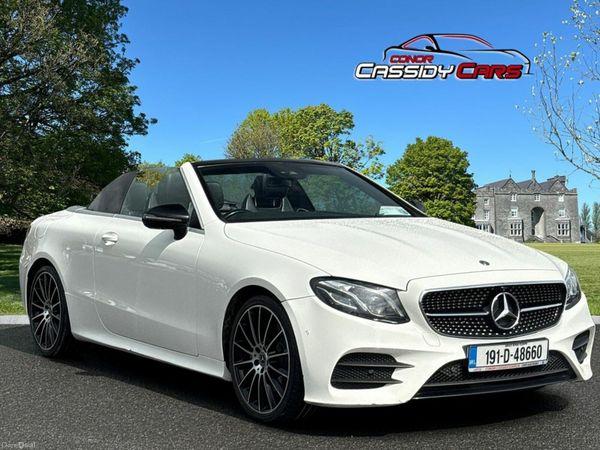 Mercedes-Benz E-Class Convertible, Diesel, 2019, White