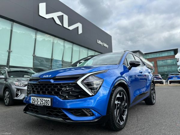 Kia Sportage SUV, Diesel Hybrid, 2025, Blue