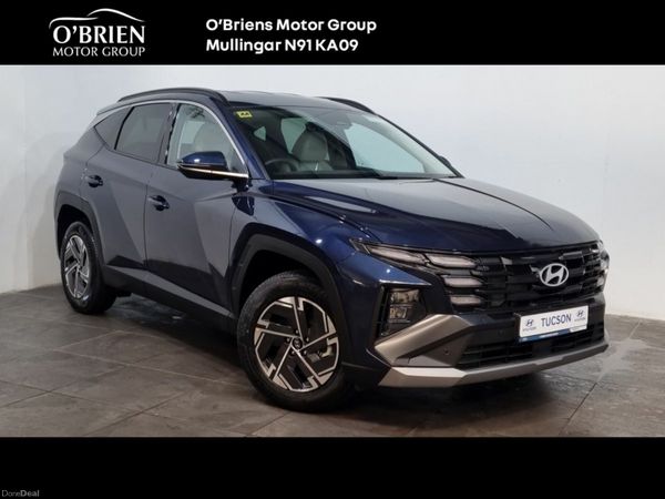 Hyundai Tucson SUV, Petrol Hybrid, 2025, Blue