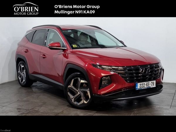 Hyundai Tucson SUV, Petrol Plug-in Hybrid, 2022, Red