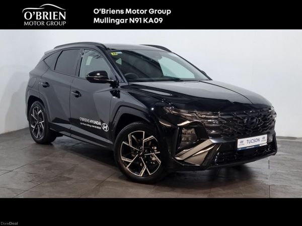 Hyundai Tucson SUV, Petrol Plug-in Hybrid, 2025, Black