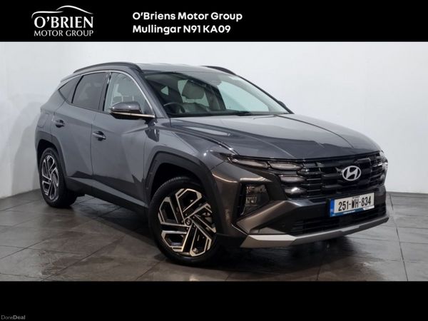 Hyundai Tucson SUV, Petrol Plug-in Hybrid, 2025, Grey