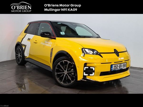 Renault 5 Hatchback, Electric, 2025, Yellow