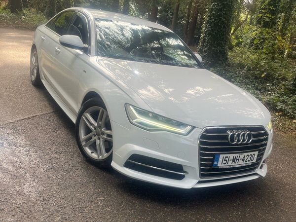 Audi A6 Saloon, Diesel, 2015, White