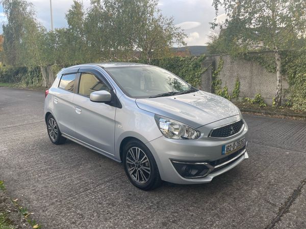 Mitsubishi Mirage Hatchback, Petrol, 2018, Silver