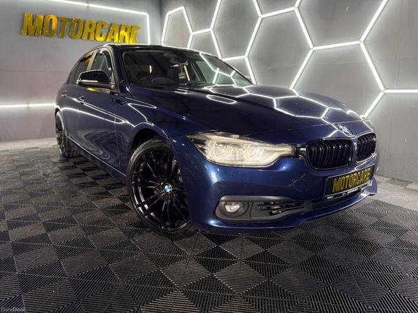 BMW 3-Series Saloon, Diesel, 2018, Blue
