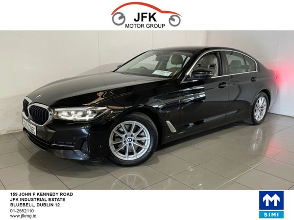 BMW 5-Series Saloon, Petrol, 2021, Black