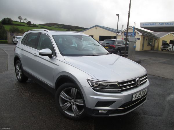 Volkswagen Tiguan SUV, Diesel, 2019, Silver
