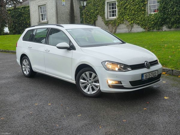 Volkswagen Golf Estate, Diesel, 2015, White