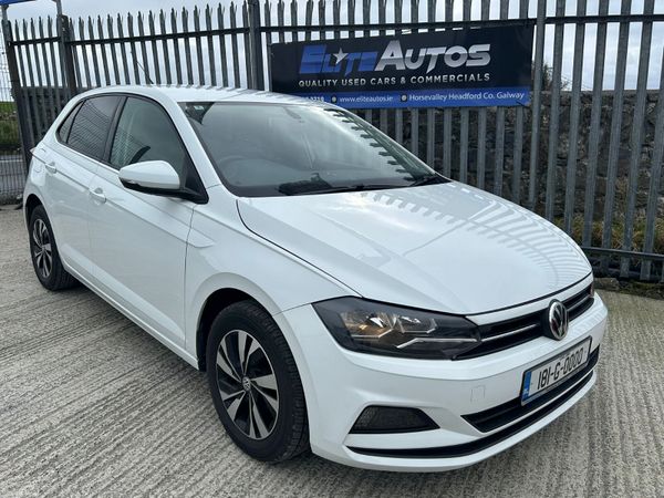 Volkswagen Polo Hatchback, Petrol, 2018, White