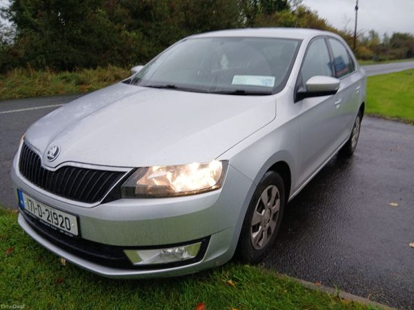 Skoda Rapid Saloon, Petrol, 2017, Grey