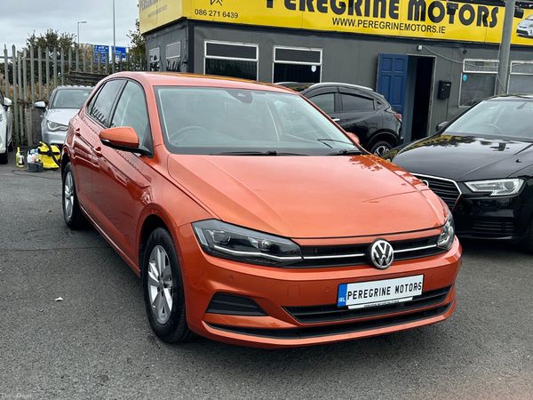 Volkswagen Polo Hatchback, Petrol, 2020, Orange