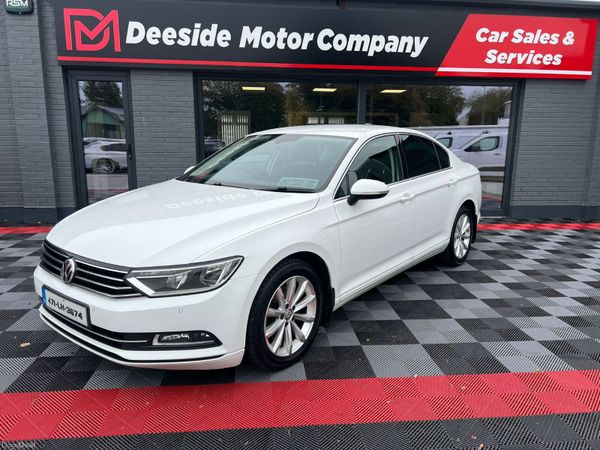 Volkswagen Passat Saloon, Diesel, 2017, White