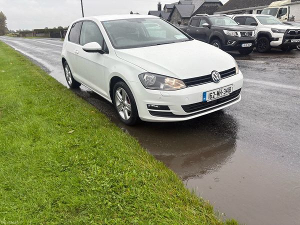 Volkswagen Golf Hatchback, Diesel, 2016, White