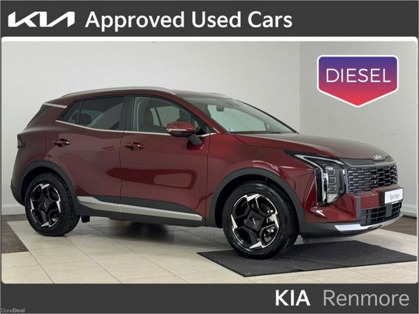 Kia Sportage SUV, Diesel, 2026, Red